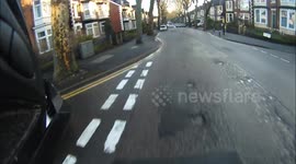Sheffield roads full of Potholes