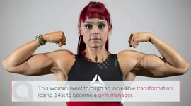 Super slimmer lost 10 STONE to become a gym manager - after a man told her