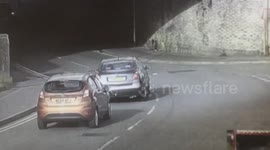 Driver knocks into back of car on Rochdale's Milkstone Road