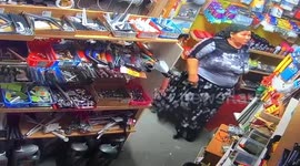 How dare u steal from our shop