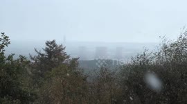 Winter is coming! Snow falls in Staffordshire, UK