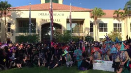 100-Plus  Witches Ride for Charity in Florida