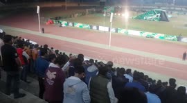 National Anthem Of Pakistan At Pakistan Sports Complex Before Start Of Moto Stunt Show