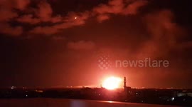 Israel strikes more than 80 targets in Gaza Strip
