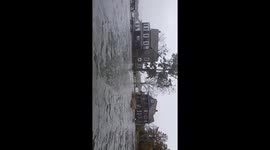 Flood due to heavy rain