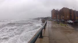Lynn Beach Storm Waves