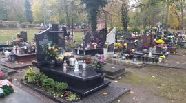All Saints' Day celebrations in Gdansk - Poland