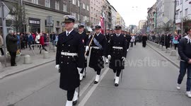 Way of the Cross procession in Gdynia, Poland