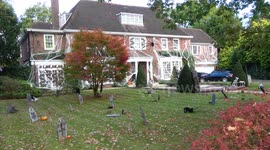 The scariest house in London? Homeowner decorates house for Halloween