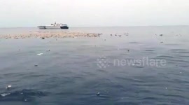 Rescuers find debris of Lion Air flight JT 610 after crash near Jakarta
