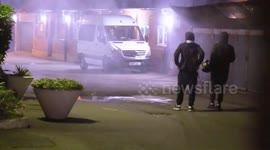 London youths seen gratuitously letting off fireworks as Bonfire Night draws closer