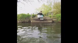 How to do a front flip in a kayak