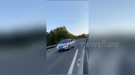 Teen in China hanging out of sunroof killed by road sign