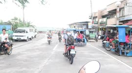 driving through the Philippines on motorbikes