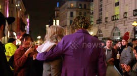 The Joker and The Phantom of the Opera stalk Notting Hill on Halloween