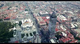 Unique Drone video of Mexico City & Xocimilco, the Venice of Mexico