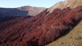national park of Abbruzzo Italy autumn