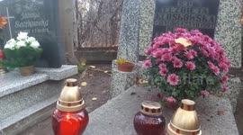 All Saints' Day in Gdansk, Poland