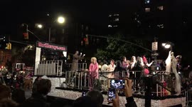 2018 New York's Village Halloween Parade Thriller dance group