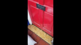 House Flooded By Storm Callum