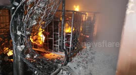 Hundreds of guests flee Thai hotel after fire breaks out