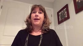 Mom left blinded after parasite latches to her eye