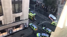 Armed police at Sony HQ in London after stabbing incident