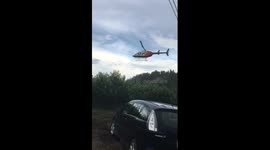 Helicopter drying cherries 2