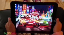 Kids Drive Power Wheels Ride On Cars Barbie Disney Princess Car Lightning McQueen Kids Driving Video