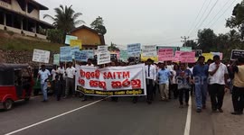 Srilankan community against privertising medical education