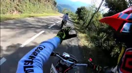 Dumb motorcyle accident