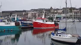 No to fishing sell out. Fishing Trawler Plymouth