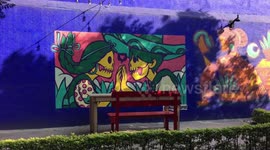 Day of The Dead Graffiti