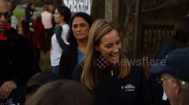 NJ-11: Mikie Sherrill greets supporters at campaign rally