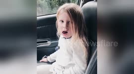 Newsflare Edit - Little girl is adorably understanding when mom tells her she's eaten all her Halloween candy