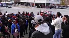 Parties, long lines as people prepare to vote in Cleveland
