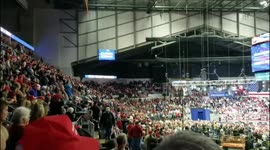 Trump addresses crowd, talks Space Force at Fort Wayne, Indiana rally