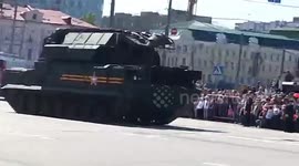 brutal russian weapons on the streets