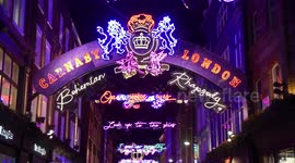 ‘Bohemian Rhapsody’ light display unveiled on London’s Carnaby Street