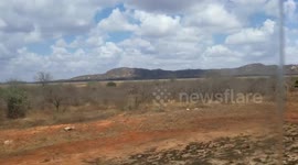 Terrain seen from the highway....in the Tsavo.