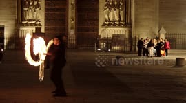 Fire Dance @ Notre Dame