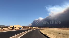 Massive smoke cloud engulfs Northern California sky as Camp Fire devastates city