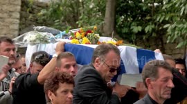 Crowds flock to funeral of ethnic Greek man slain in Albania