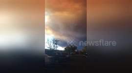 Smoke from Camp Fire shrouds skies over north California