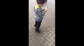 Dancing kid!