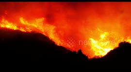 Malibu residents forced to evacuate as California wildfire nears