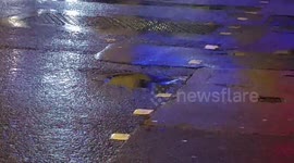 Pot Holes in High Holborn in Central London