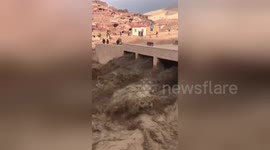 Newsflare Edit - #Petra #Flash_floods Nov. 9th bottom of #Petra site ?@JITours? https://t.co/osdyreU24d