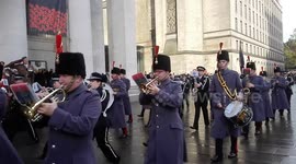 Manchester marks Armistice Day with parade