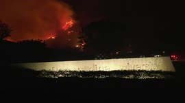 83,000-acre Woolsey Fire threatens Pepperdine University in Malibu, California